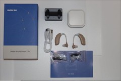 Rechargeable Hearing Aid for Seniors – 2-Pack with Noise Cancellation & Comfort
