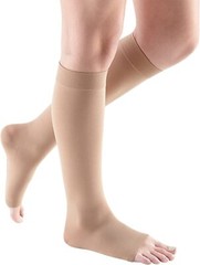mediven comfort for women, 20-30 mmHg, Calf High Compression Stockings, Open…