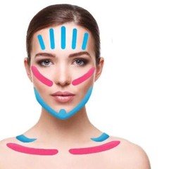2.5cm X 5m Kinesiology Face Tape – V Line, Wrinkle Lift, Skin Tightening