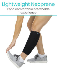 Calf Brace – Adjustable Shin Splint Support – Lower Leg Compression Wrap Increa