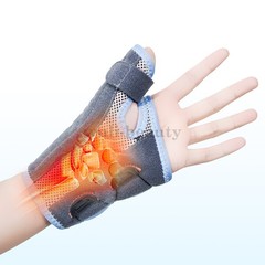 BOA Dial Thumb Wrist Brace Steel Splint for Carpal Tunnel Tenosynovitis Relief