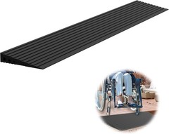 1″ Rise Threshold Ramps for Doorways, 2000 Lbs Load Capacity, 35.5″ Wide Natu…