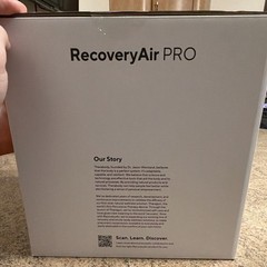 Therabody RecoveryAir PRO Black Compression Boots Bluetooth LCD 5 Programs