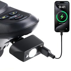 Electric Wheelchair USB Charger with Bright LED Light, 3-Pin XLR Controller A…