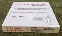Nu-Hope Original Flat Panel 6″ Ostomy Support Belt Regular Elastic LARGE 6612