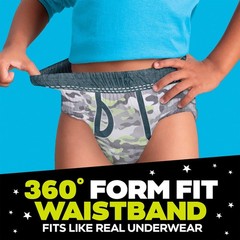 Ninjamas Boys Bedwetting Nighttime Underwear, Size L (64-95+ lbs), 68 Count
