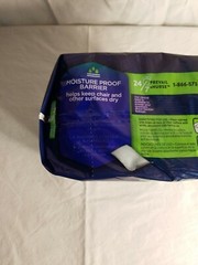 Prevail Underpads Size large, 15 Count, moisture proof barrier, extra strong