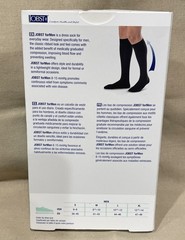 Jobst For Men Compression Knee Socks 8-15 mmHg Therapeutic Supports Casual Ribbe