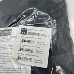 Comfortland CK-110 Universal Hinged Knee Brace Black Fast Shipping Brand New