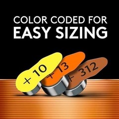 Duracell Hearing Aid Batteries Blue Size 675, 6 Count Pack, 675A Size Hearing…