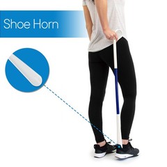 RMS 35.5 Inch Extra Long Dressing Stick Aid for Shoes, 1 Count (Pack of 1)