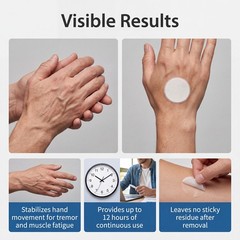 Steadyhands Tremor Control Patch, Steady Hands Control Patch – Hand Stabilizer