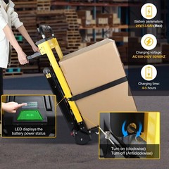 Electric Stair Climbing Hand Trucks, 200W 3 Adjustable Speeds 440lbs Max Load