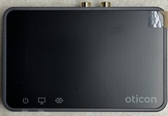 Oticon TV3 Bluetooth box. All Cables included. Very Lightly Used. 30 Day Return
