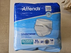 Attends Adult XL Pull Ups Packs Of 14 New Disposable MADE IN USA