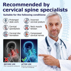 Neck Stretcher Cervical Traction,Neck Braces for Neck Pain and Support,Adjustabl