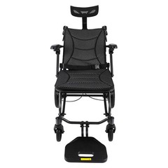 All-terrain Adjustment Backrest Wheelchairs Foldable Wheelchair For Senior 130kg