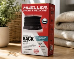 Mueller Sport Medicine Adjustable Back Brace One Size Fits Most
