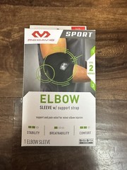 McDavid Sport Large Elbow Compression Sleeve for Tennis Elbow NIB
