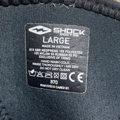 Shock Doctor Level 2 Moderate Knee Stabilizer W/Flexible Stays Preowned Size L