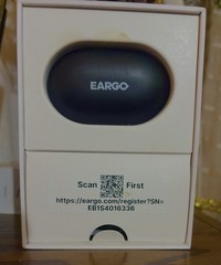New Eargo Link Wireless Hearing Aids. Bluetooth Rechargeable with Charging Case