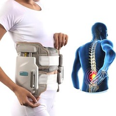 Adjustable Lumbar Decompression Belt Mechanical Spinal Traction Back Pain Relief