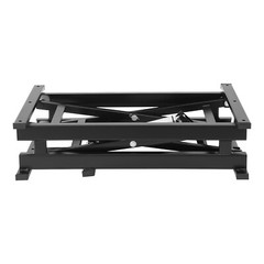29.92*16.54*7.87in 24V Black Electric Scissor Lift Table For Material Handling