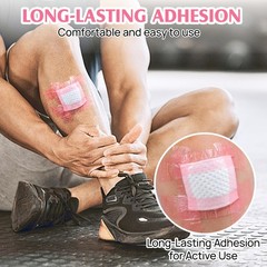 Silicone Medical Tape -1 in × 1.5 yds (1 2.5 cm x m x 5 ft), Pink