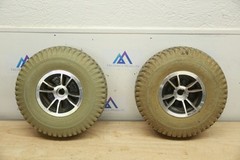 PAIR Flat-Free Drive Wheels Tires for RASCAL 318 Power Chair – Cheng Shin 260×85
