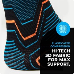 Ankle Brace for Sprained Ankle – Ankle Compression Sleeve for Men Women. Ank…