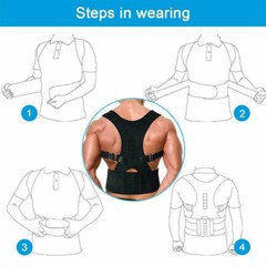 Magnetic Back Posture Corrector Shoulder Straightener Brace Neck Spine Support