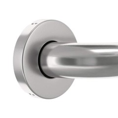 Glacier Bay 24 in. x 1-1/4 in. Concealed Screw ADA Compliant Grab Bar in Brushed