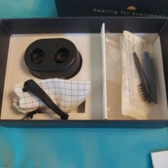 Audien ATOM Wireless Rechargeable Over The Counter Hearing Aid Open Box