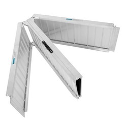 6 ft Aluminum Folding Wheelchair Scooter Mobility Ramp Portable Non-Slip 800LBS