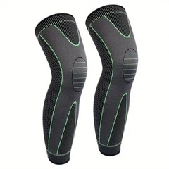 Full Leg Long Compression Sleeves Knee Brace Support for Sport Joint Injury Pain