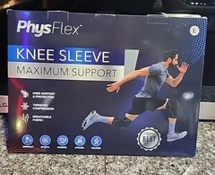 Physflex knee sleeve maximum Targeted support size, Size Large Brand NEW!