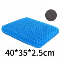 Honeycomb Gel Seat Cushion 2.5cm Thick Cooling Orthopedic Pressure Relief