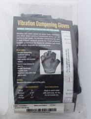 FLA Orthopedics Safe-T-Glove Vibration Dampening Gloves, 1 pair, Black – SMALL