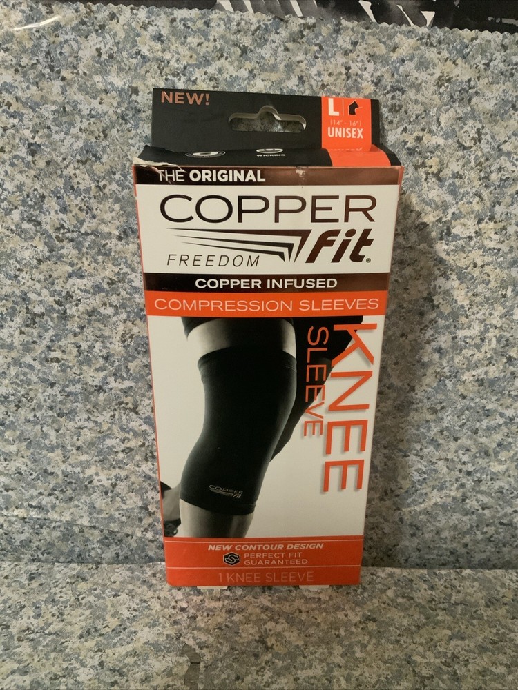 ☀️(L) Copper Fit New Freedom Copper Infused Compression Sleeves Unisex,