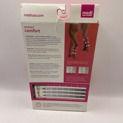 Medi Assure Thigh High,open Toe, Beaded Top-Band , 20-30 mm, IV , Natural