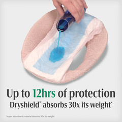 (2 pack) Depend Night Defense Incontinence Underwear for Women L, 22 Count