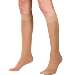 TRUFORM Lites Ladies‘ Sheer Knee High 8-15mmHg (Beige) Small