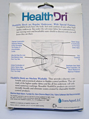 Salk HealthDri One Pair Men’s Reusable Brief Moderate Size XX Large