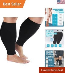 Soft Nylon Calf Compression Sleeves 6XL – Support for Sports & Everyday Life