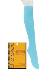 Cherokee Graduated Women’s Compression socks 8-12 MmHg Knee length -TURQUOISE