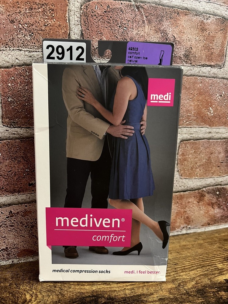 Mediven Comfort Compression Socks Unisex Calf OT Size 2 30-40