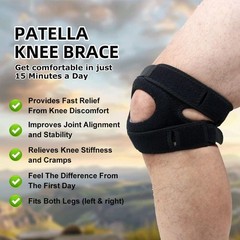 Knee Brace Support Neoprene Patella Stabilizing Compression Straps Adjustable US
