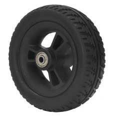 ­6in Wheelchair Wheel PU Non Slip Wear Resistant Strong Bearing Capacity Walker