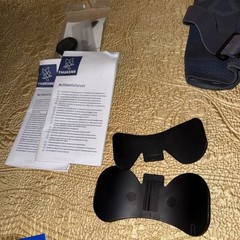 Thuasne Knee Brace Action Reliever Size 4 Left Medial/Right Lateral L/M Grey
