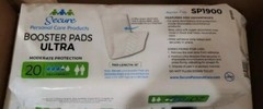 2x Secure Personal Care Products . Booster Pads Ultra, SP1900